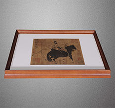 双桥书画装裱配框服务案例